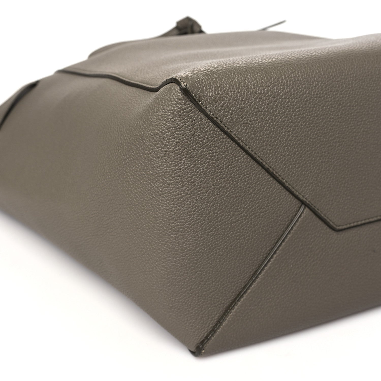 Celine Soft Grained Calfskin Small Belt Cabas Phantom Taupe 9 of 10