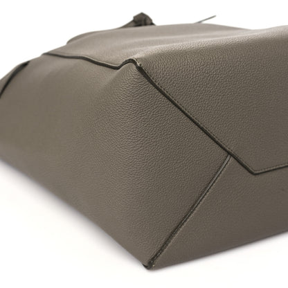 Celine Soft Grained Calfskin Small Belt Cabas Phantom Taupe 9 of 10