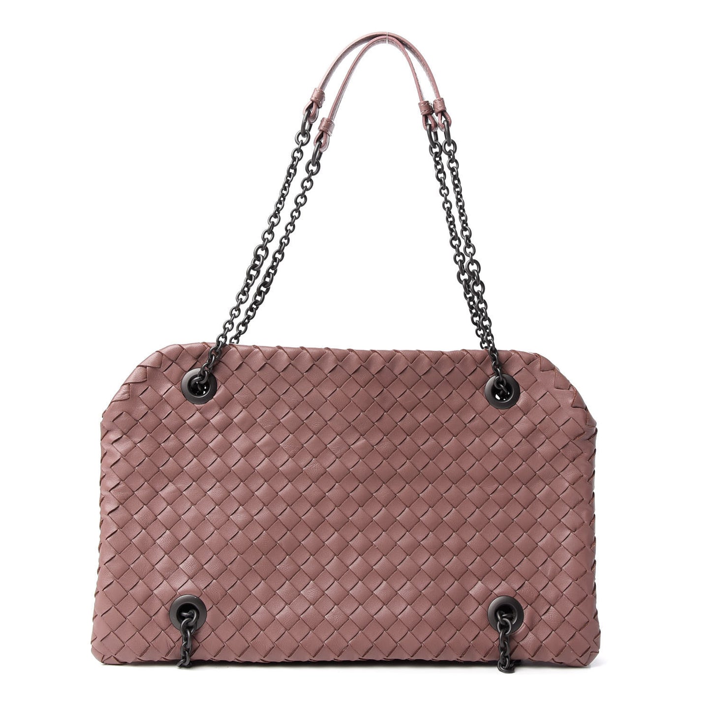 Nappa Intrecciato Duo Dusty Rose