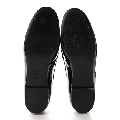 Chanel Patent CC Mocassin Loafers 42 Black 5 of 15