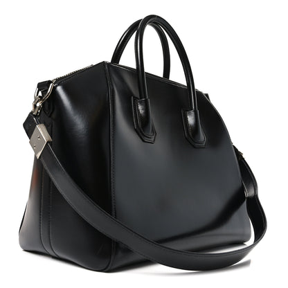 Givenchy Shiny Lord Calfskin Medium Antigona Black 2 of 9