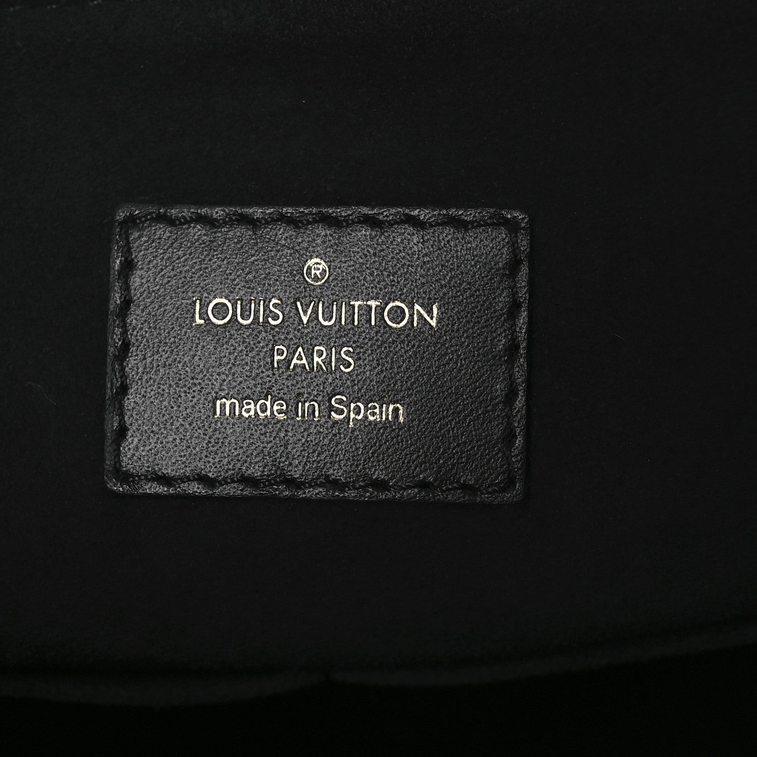 Louis Vuitton Empreinte V Tote MM Black 6 of 10