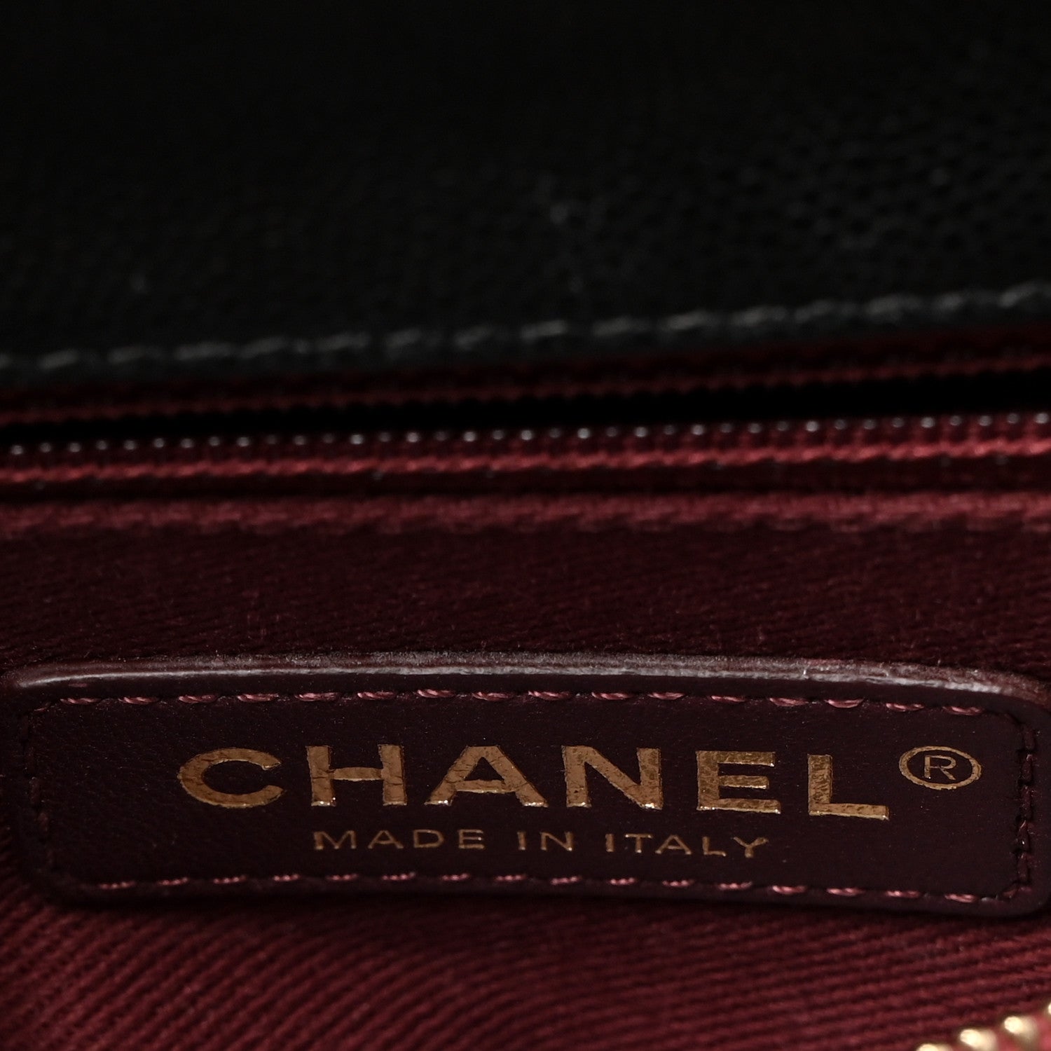 Chanel Caviar Quilted Small Coco Handle Flap Black 6 of 10