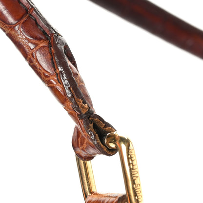 Louis Vuitton Monogram Alligator Trim Mahina XL 10 of 12