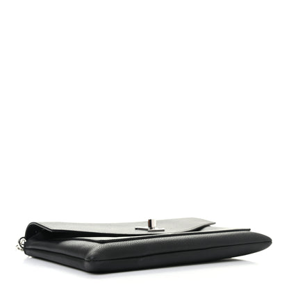 Louis Vuitton Soft Calfskin My Lockme Pochette Black 4 of 6