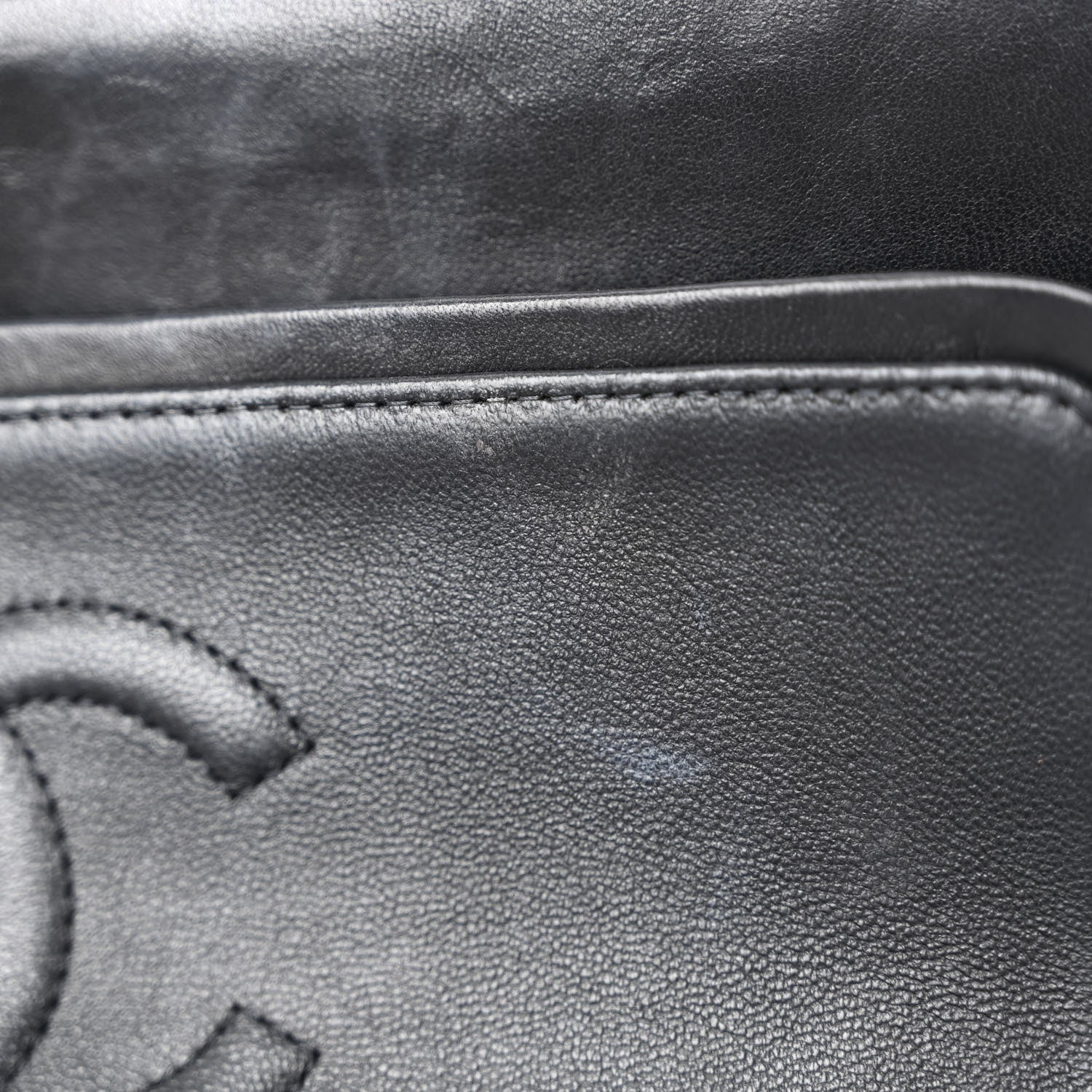 Chanel Patent Quilted Medium Double Flap Black 14 of 14