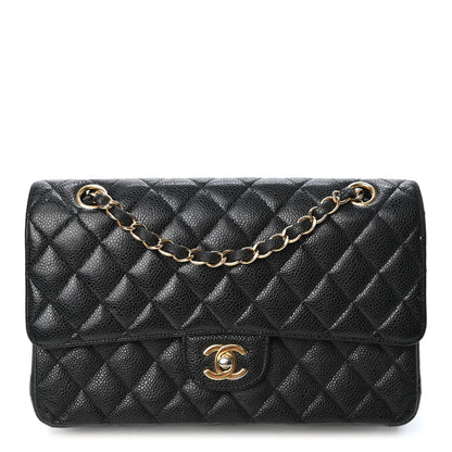 Chanel Caviar Quilted Medium Double Flap Black 1 of 5