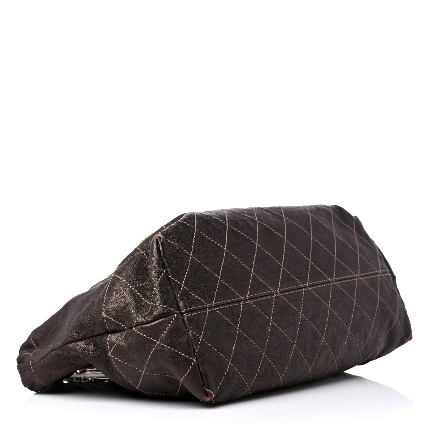 Metallic Calfskin Baby Coco Cabas Bronze