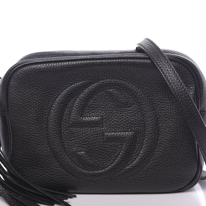 Gucci Pebbled Calfskin Small Soho Disco Bag Black 13 of 13