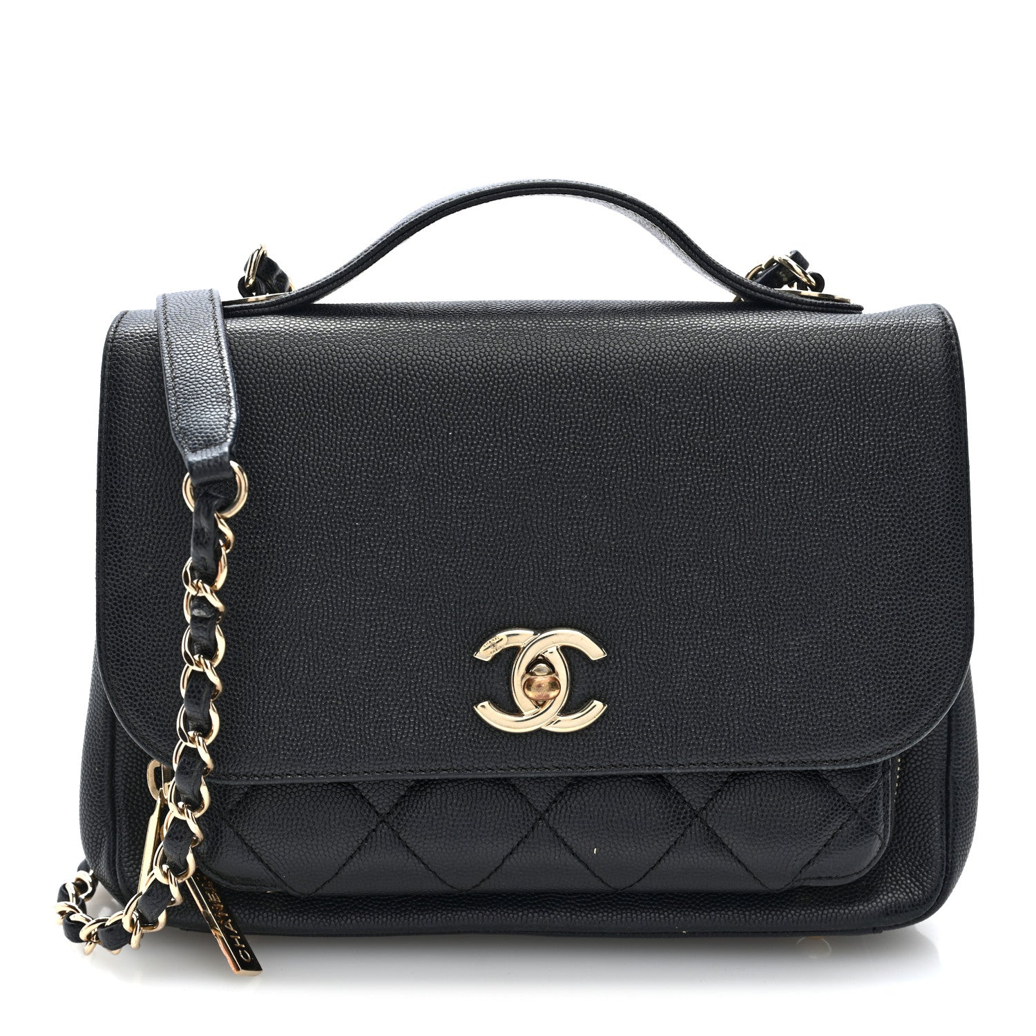 Chanel Caviar Quilted Medium Business Affinity Flap Black 1 of 10
