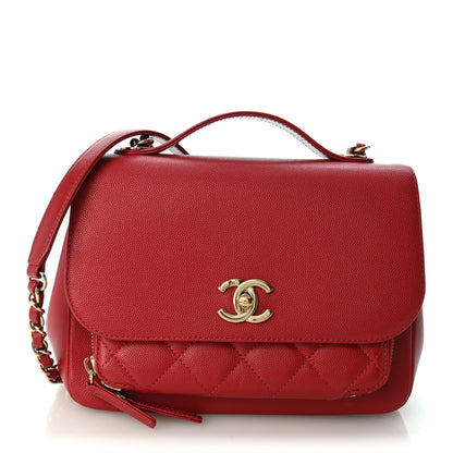 Chanel Caviar Quilted Medium Business Affinity Flap Red 1 of 10
