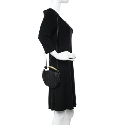 Bottega Veneta Nappa Intrecciato Mini Sardine Bag Black 2 of 11