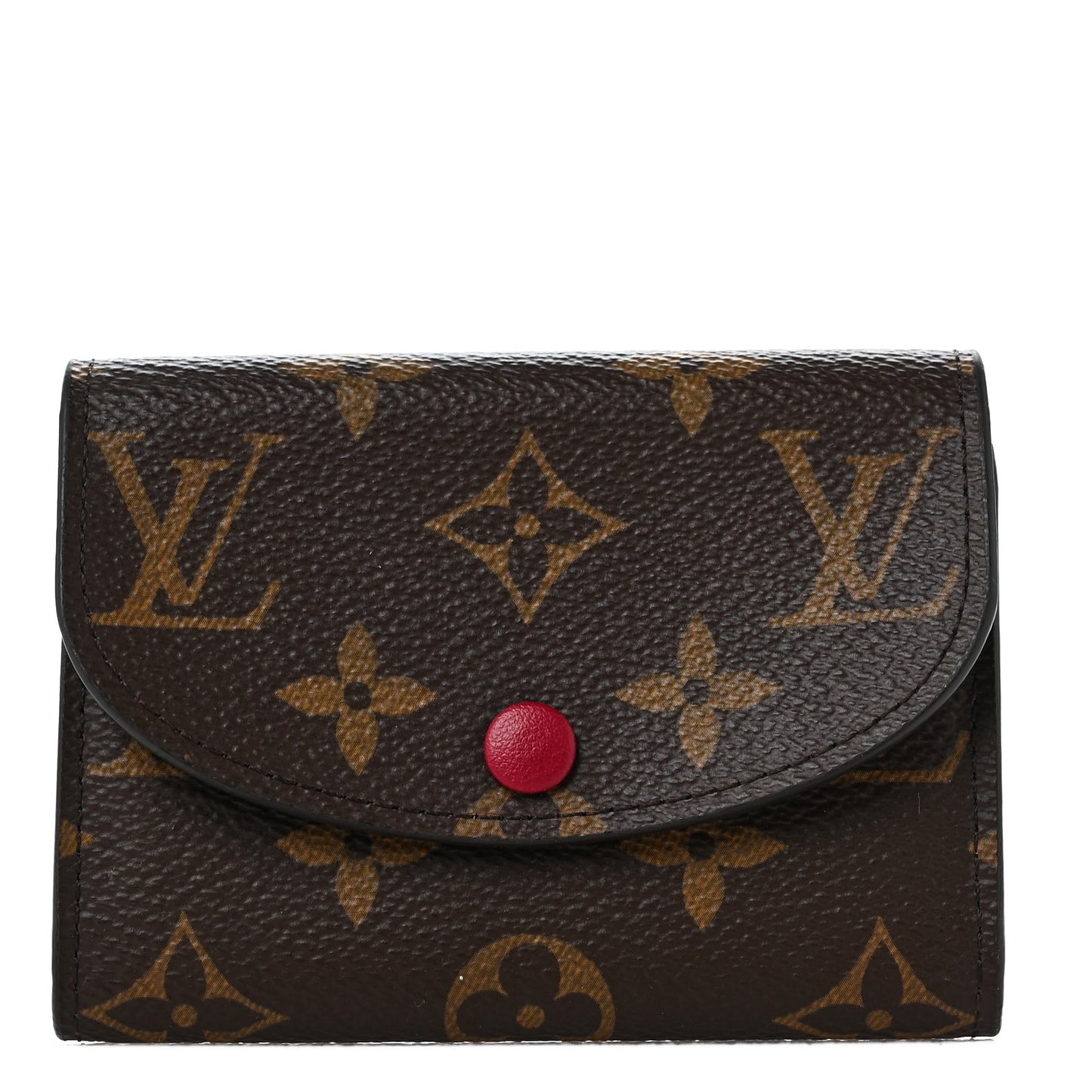 Monogram Rosalie Coin Purse Fuchsia