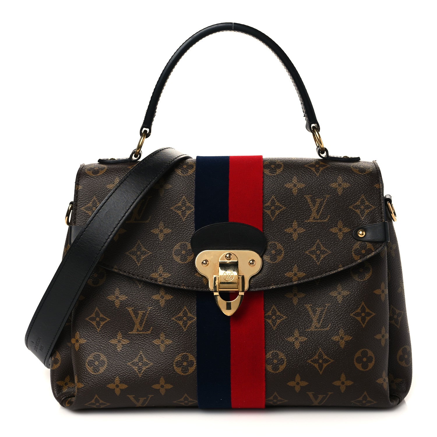 Louis Vuitton Monogram Georges MM Marine Cherry 1 of 10