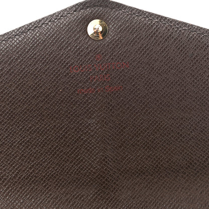 Louis Vuitton Damier Ebene Sarah Wallet NM 6 of 11