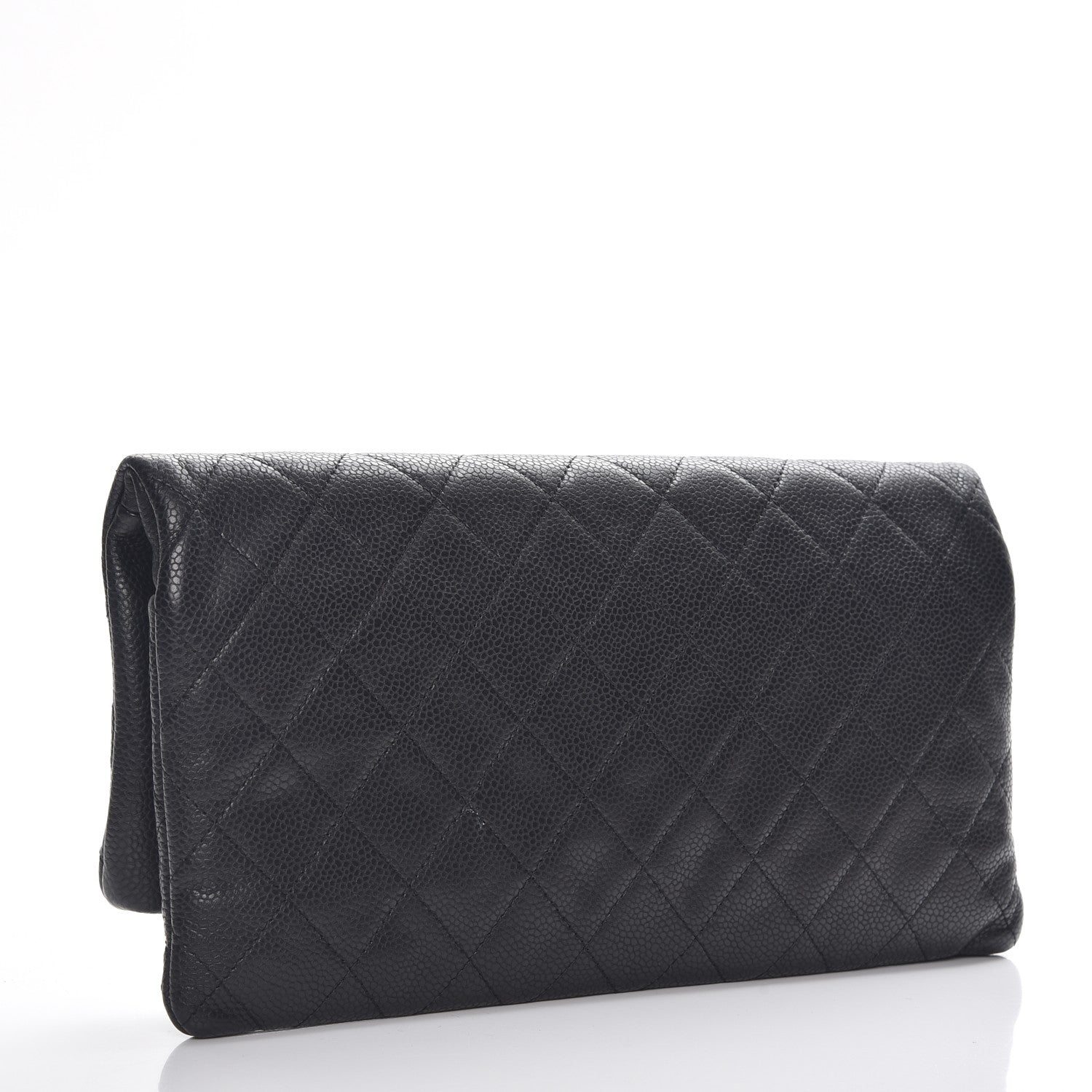 Chanel Caviar Quilted CC Beauty Clutch Black 3 of 9