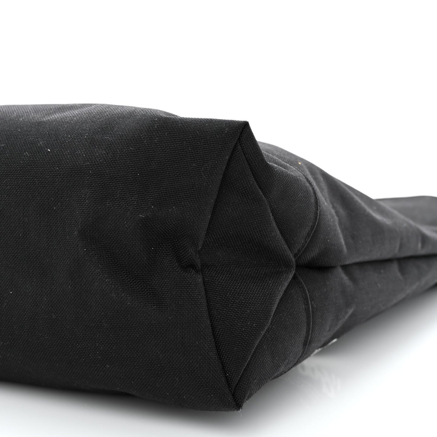 Canvas Goods Quote Tote Black White
