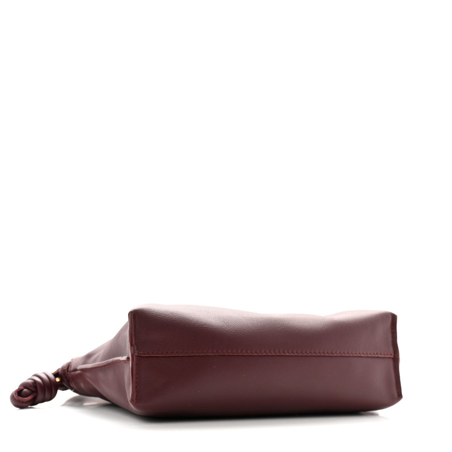 Loewe Calfskin Mini Flamenco Knot Clutch Prune 4 of 11