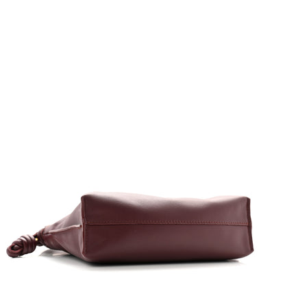 Loewe Calfskin Mini Flamenco Knot Clutch Prune 4 of 11