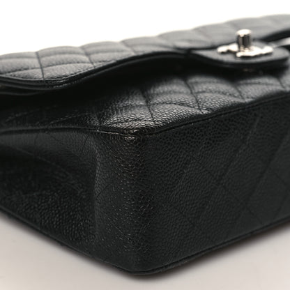 Chanel Caviar Quilted Medium Double Flap Black 8 of 10