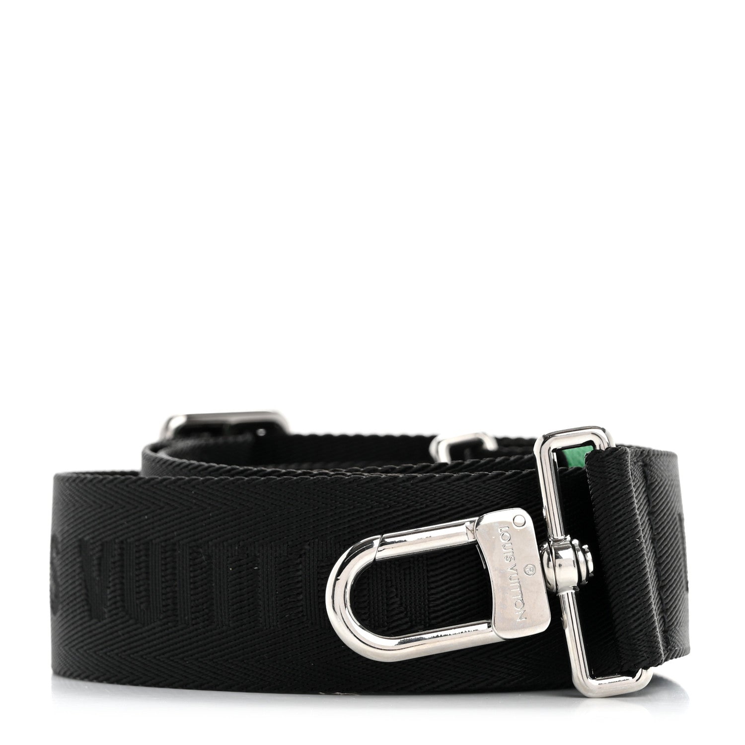 Louis Vuitton Nylon Alpha Messenger Strap Black Cactus Green 1 of 3