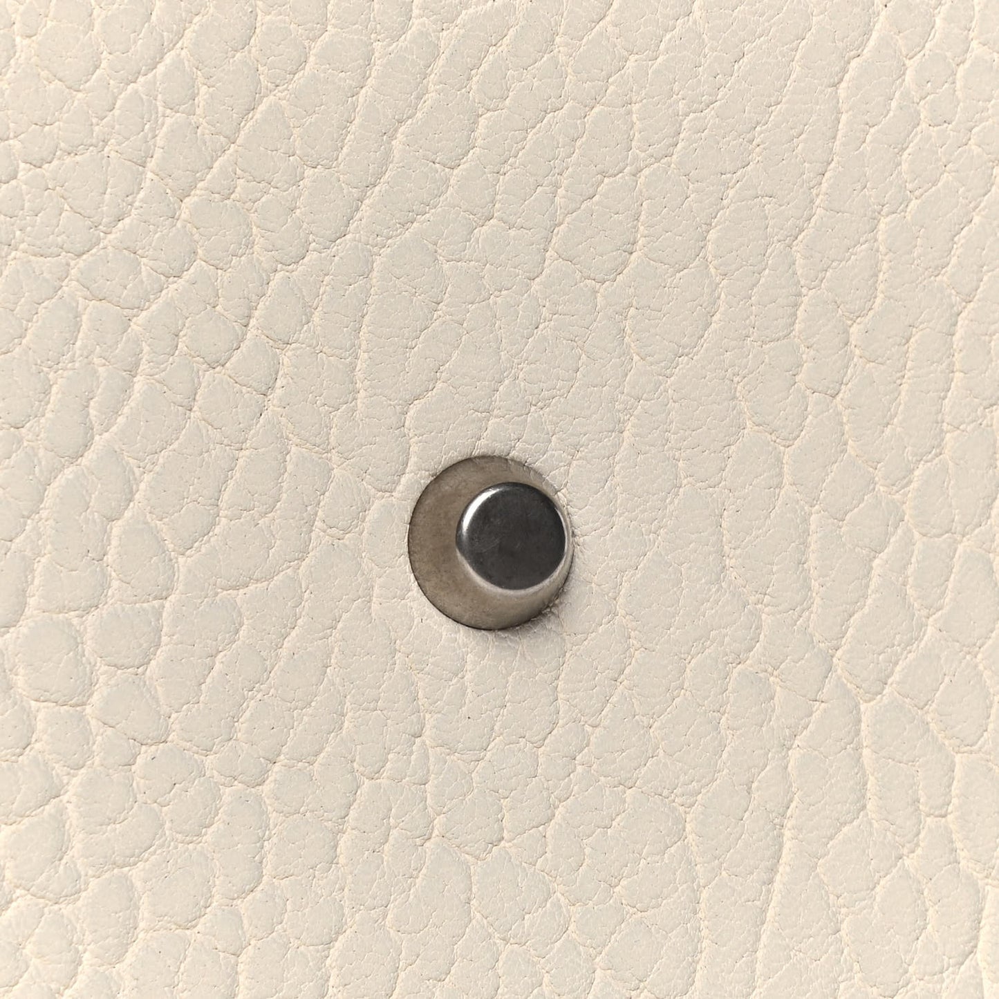 Grained Lambskin Large Lady Dior Off White