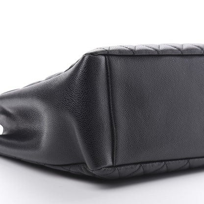 Chanel Caviar Quilted Grand Shopping Tote GST Black 9 of 11