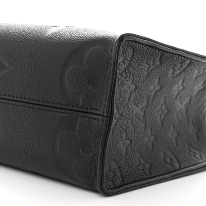 Louis Vuitton Empreinte Monogram Giant Onthego PM Black 9 of 10