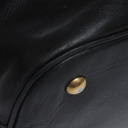 Saint Laurent Leather Large Muse Black 8 of 11