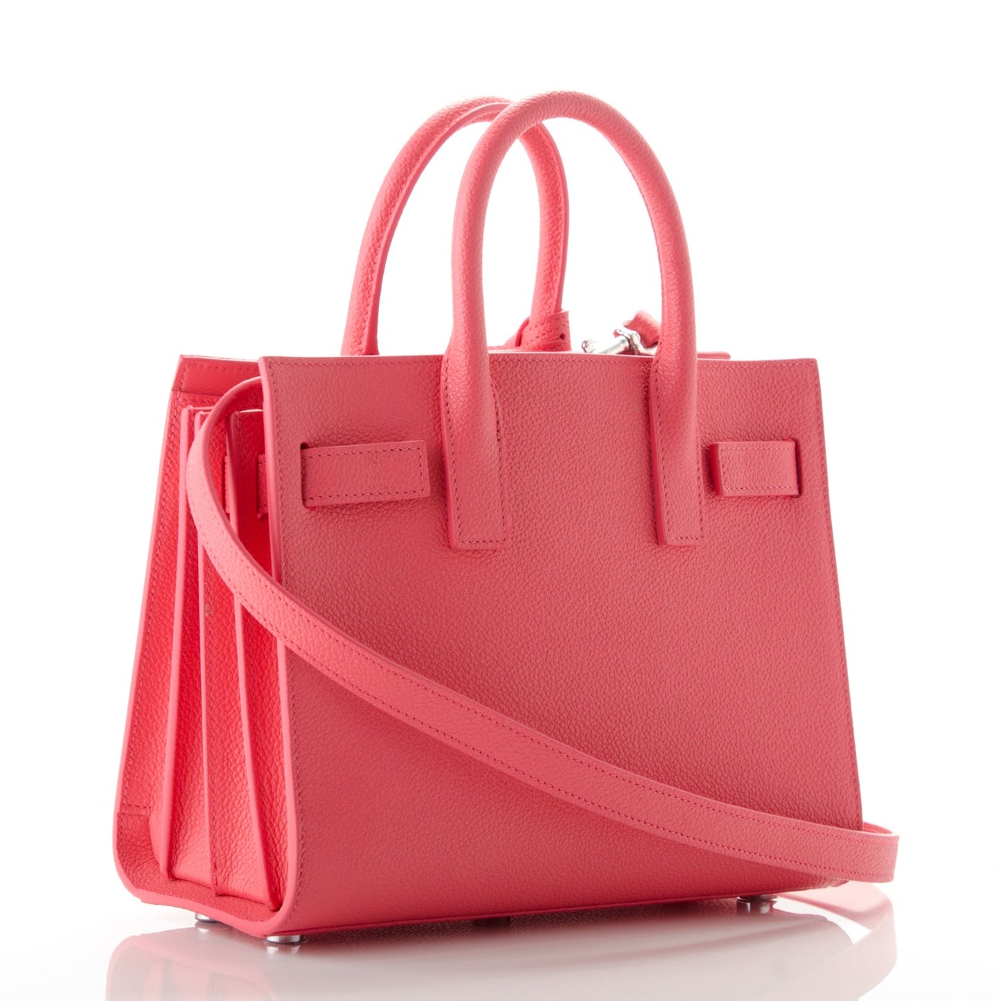 Calfskin Nano Sac De Jour Rose Clair