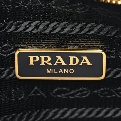 Prada Saffiano Lux Re-Edition 2005 Shoulder Bag Black 6 of 9