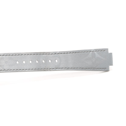 Louis Vuitton Monogram Satellite Tambour 10mm Watch Strap Silver 4 of 7