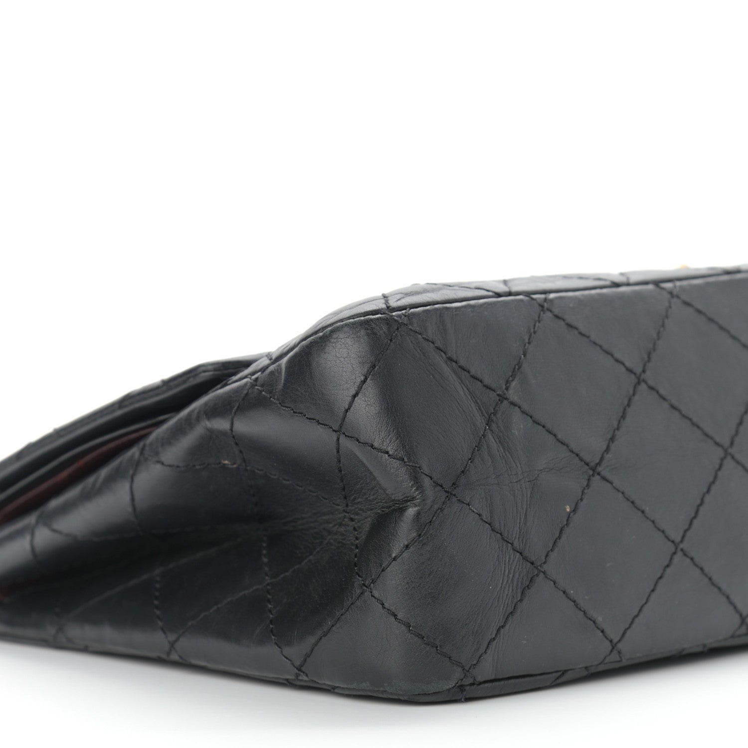 Chanel Aged Calfskin Quilted 2.55 Reissue 227 Flap Black 9 of 13