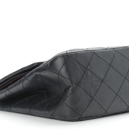 Chanel Aged Calfskin Quilted 2.55 Reissue 227 Flap Black 9 of 13