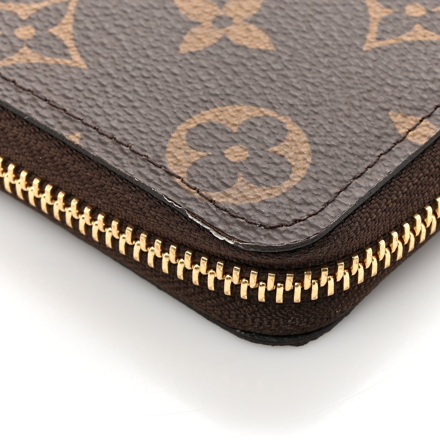 Monogram Clemence Wallet Rose Ballerine