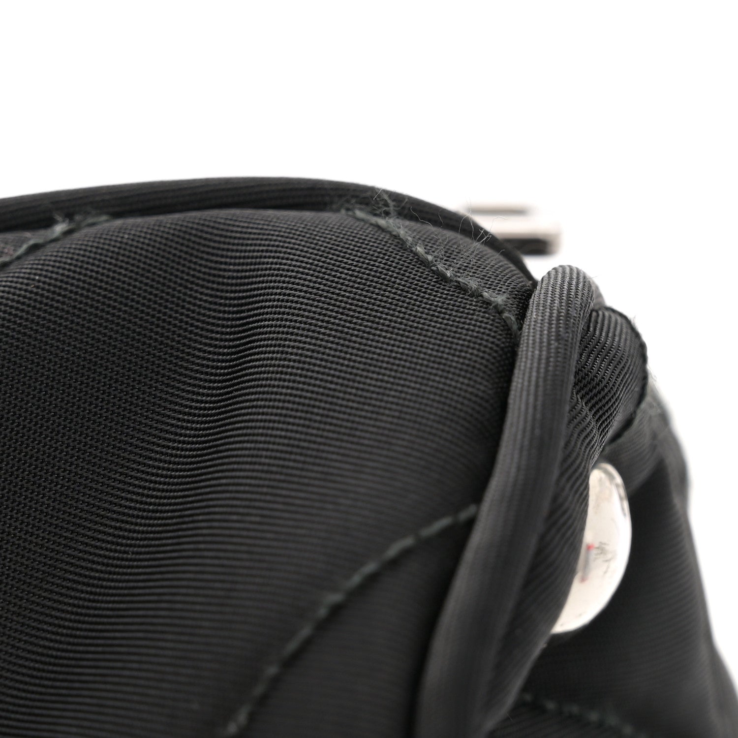 Prada Nylon Tessuto Impuntu Quilted Backpack Black 10 of 11