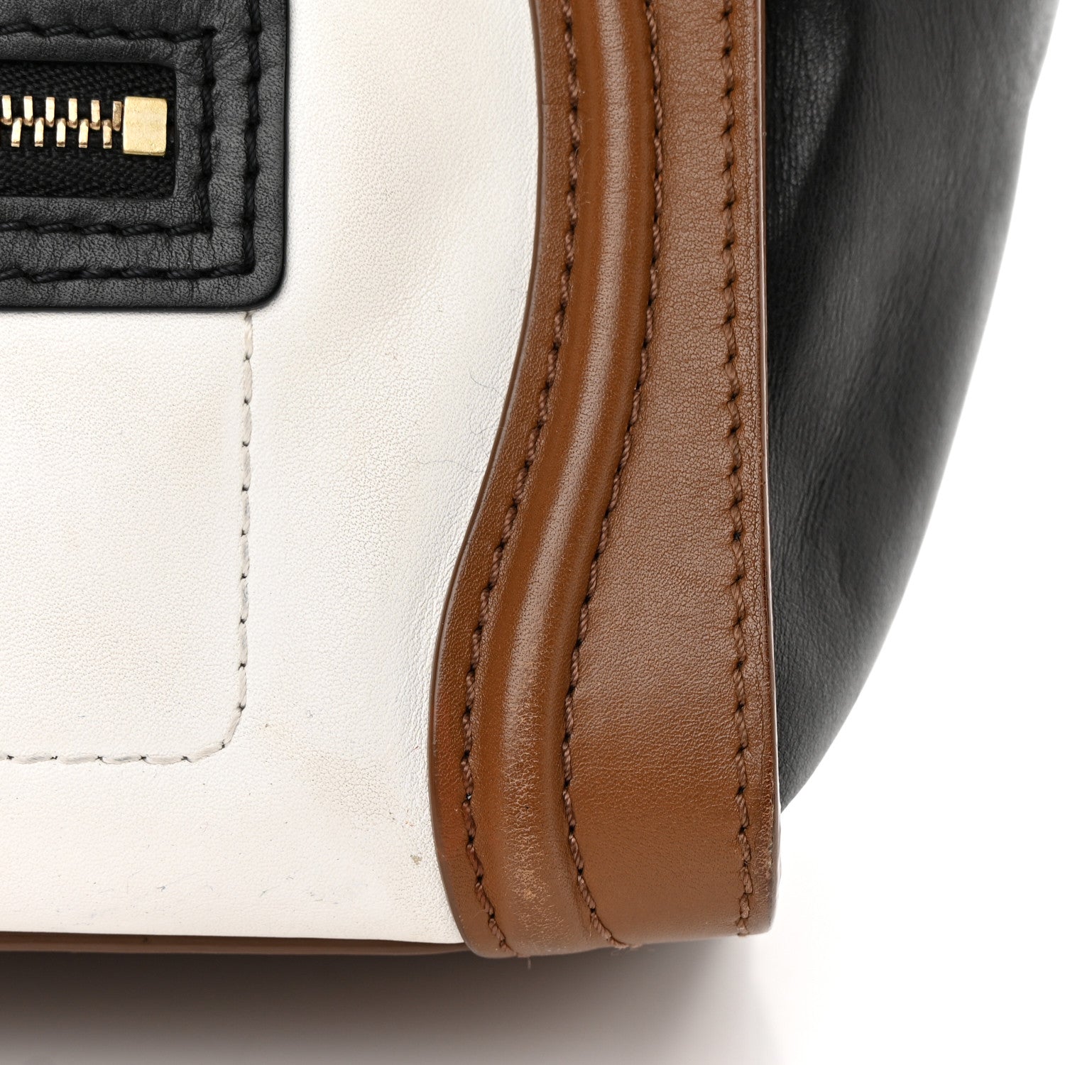 Celine Smooth Calfskin Nano Tri-Color Luggage Brown 19 of 20