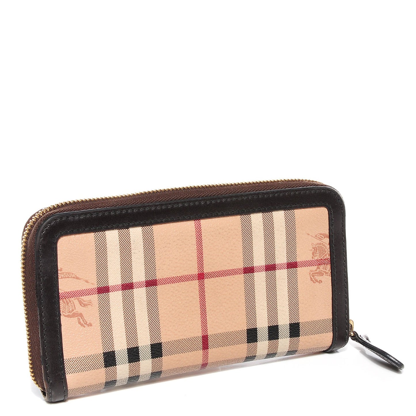 Haymarket Check Large Ziggy Zip Around Wallet