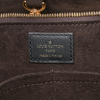 Louis Vuitton Calfskin Monogram Kimono Tote PM Black 7 of 13