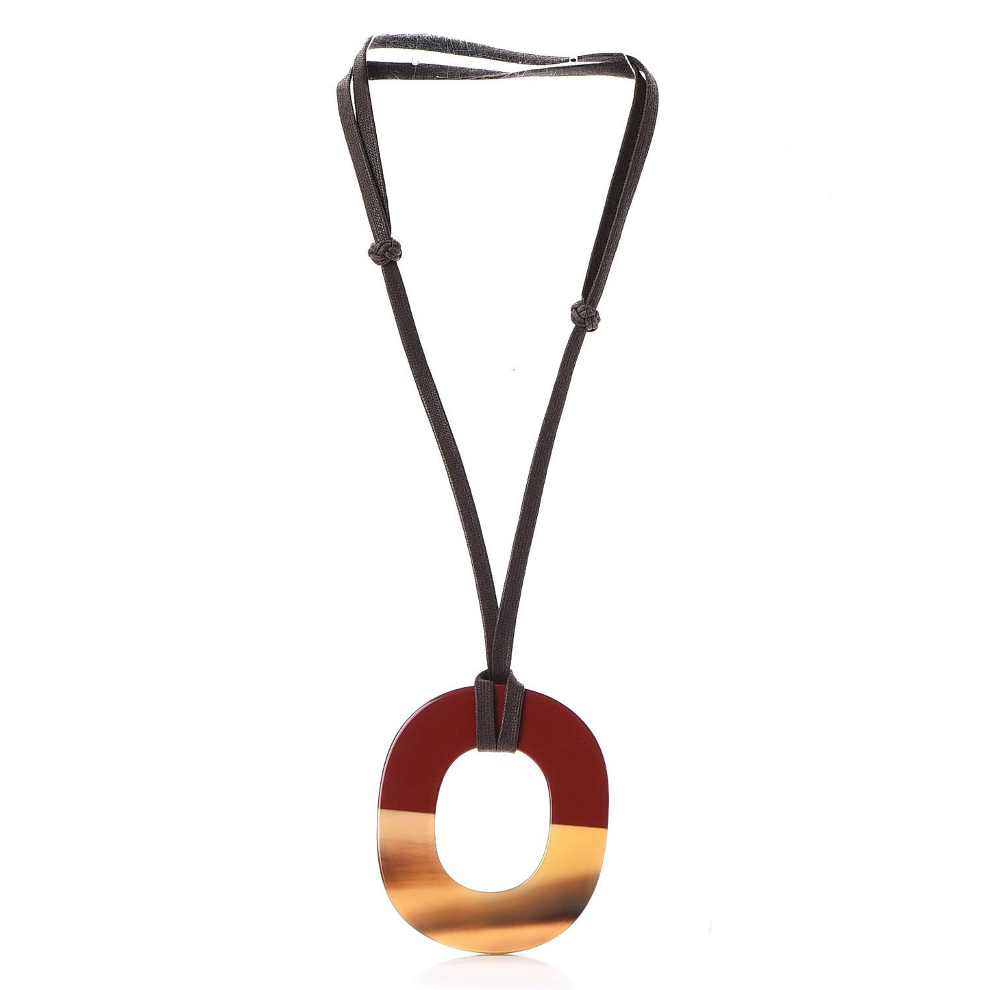 Buffalo Horn Isthme Pendant Necklace