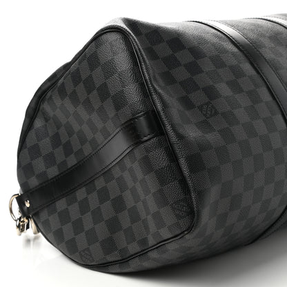 Louis Vuitton Damier Graphite Keepall Bandouliere 45 8 of 10