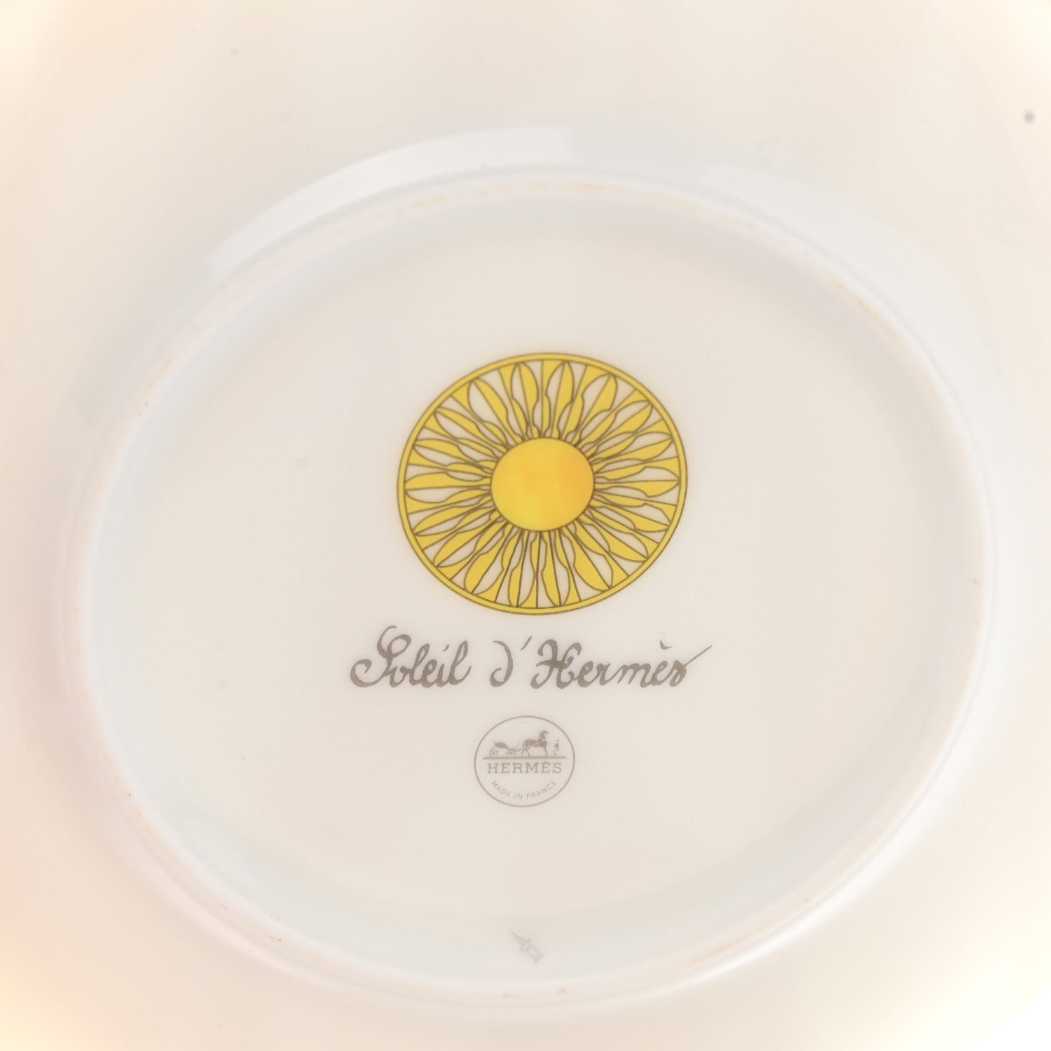 Hermes Porcelain Soleil d'Hermes Bread and Butter Plate Set of 2 6 of 8
