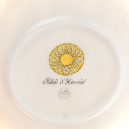 Hermes Porcelain Soleil d'Hermes Bread and Butter Plate Set of 2 6 of 8