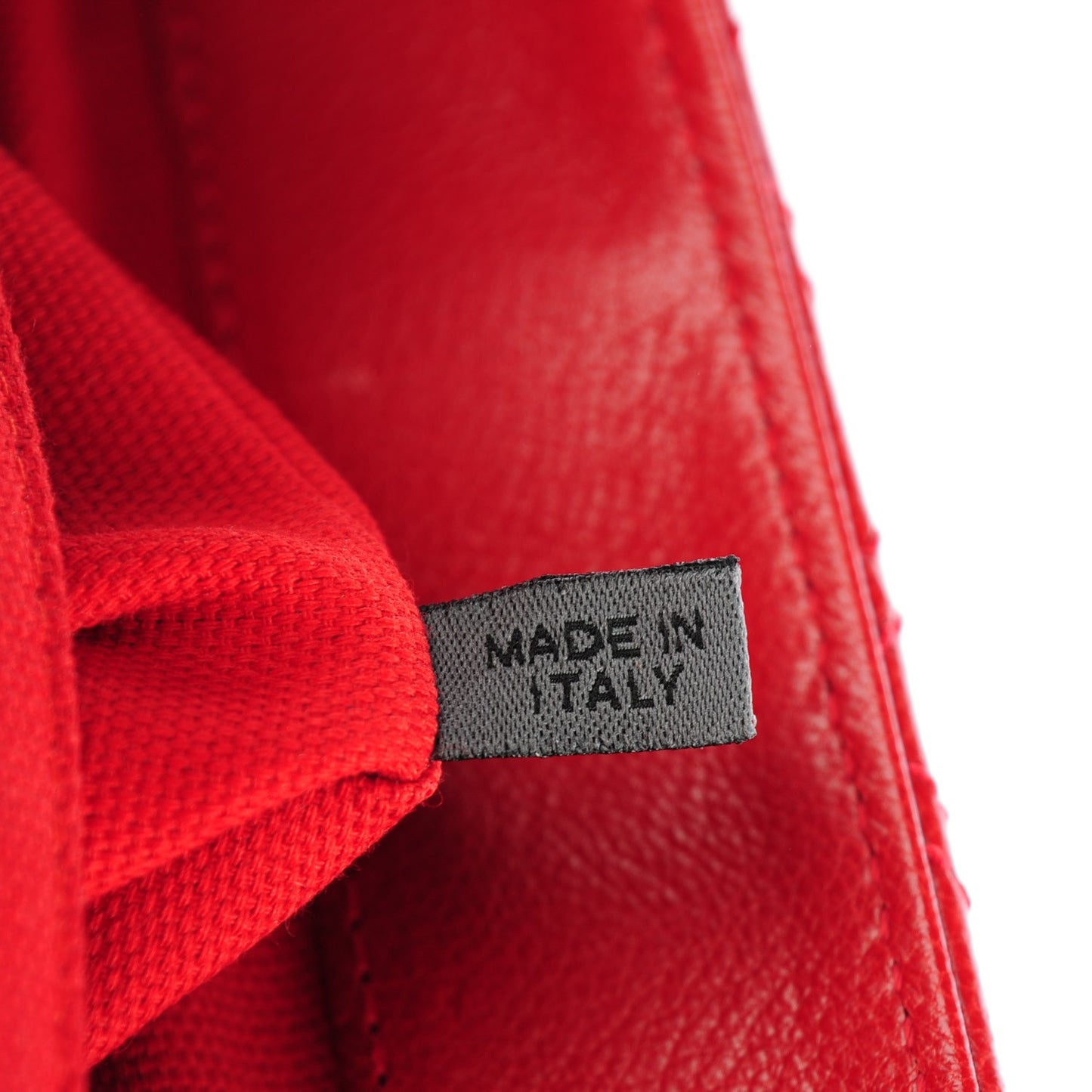 Lacquered Lambskin Quilted The XL Single Flap Red