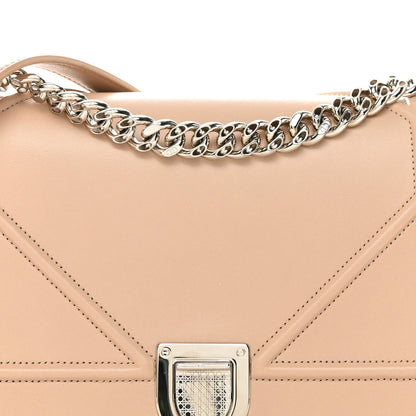 Christian Dior Lambskin Medium Diorama Flap Bag Nude 8 of 12