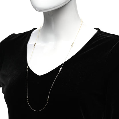 Tiffany 18K Yellow Gold Infinity Endless Necklace 2 of 5