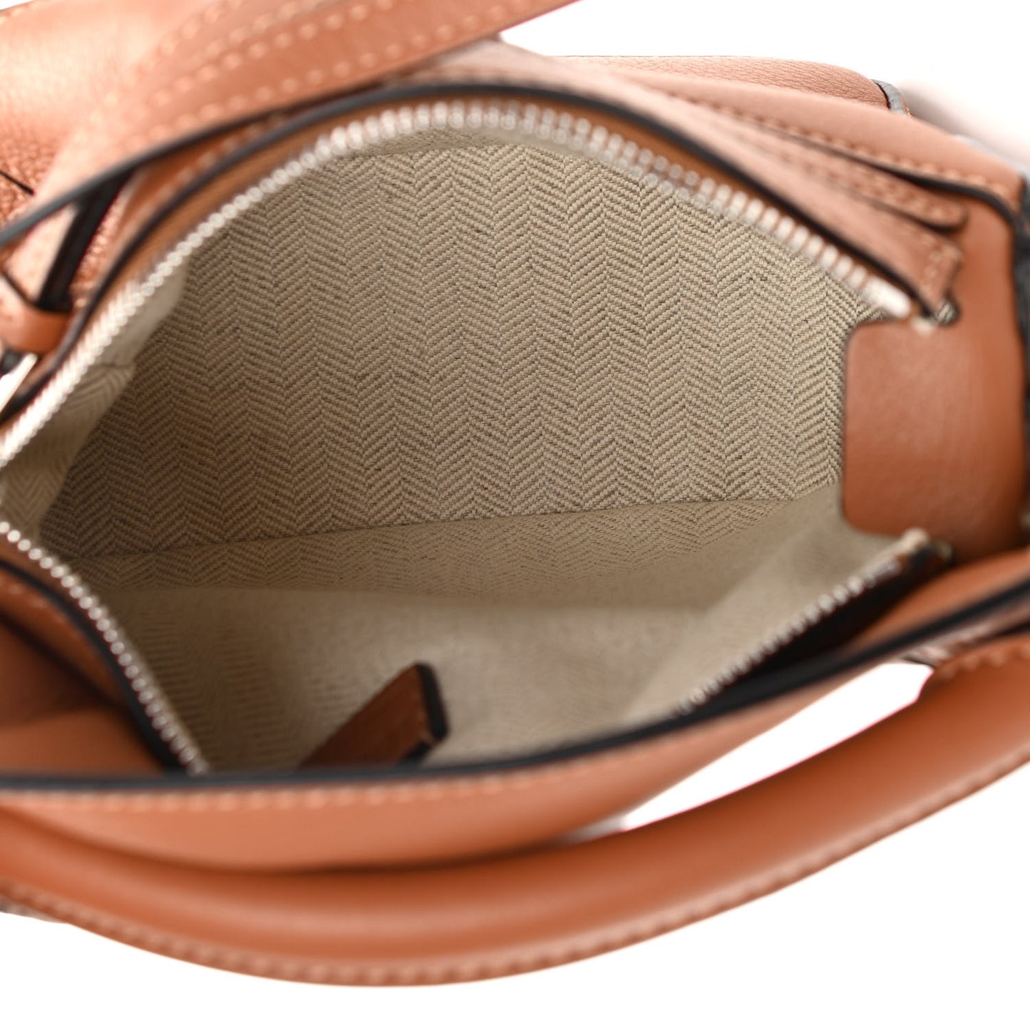 Calfskin Mini Puzzle Bag Tan