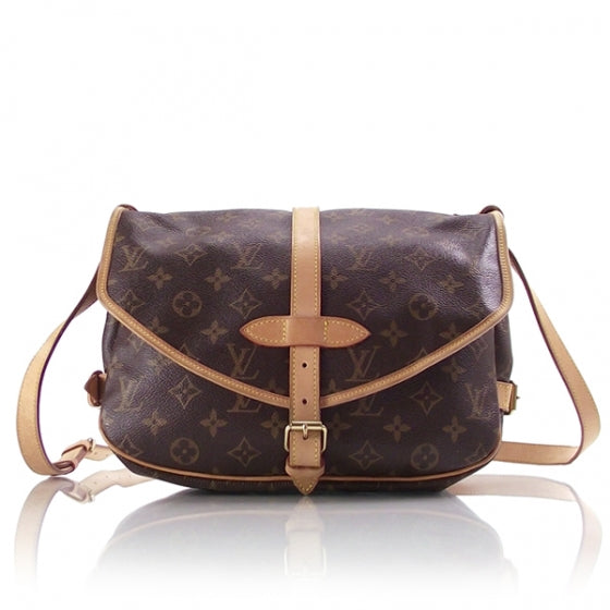 Louis Vuitton Monogram Saumur 30 Shoulder Handbag cd23166 1 of 11