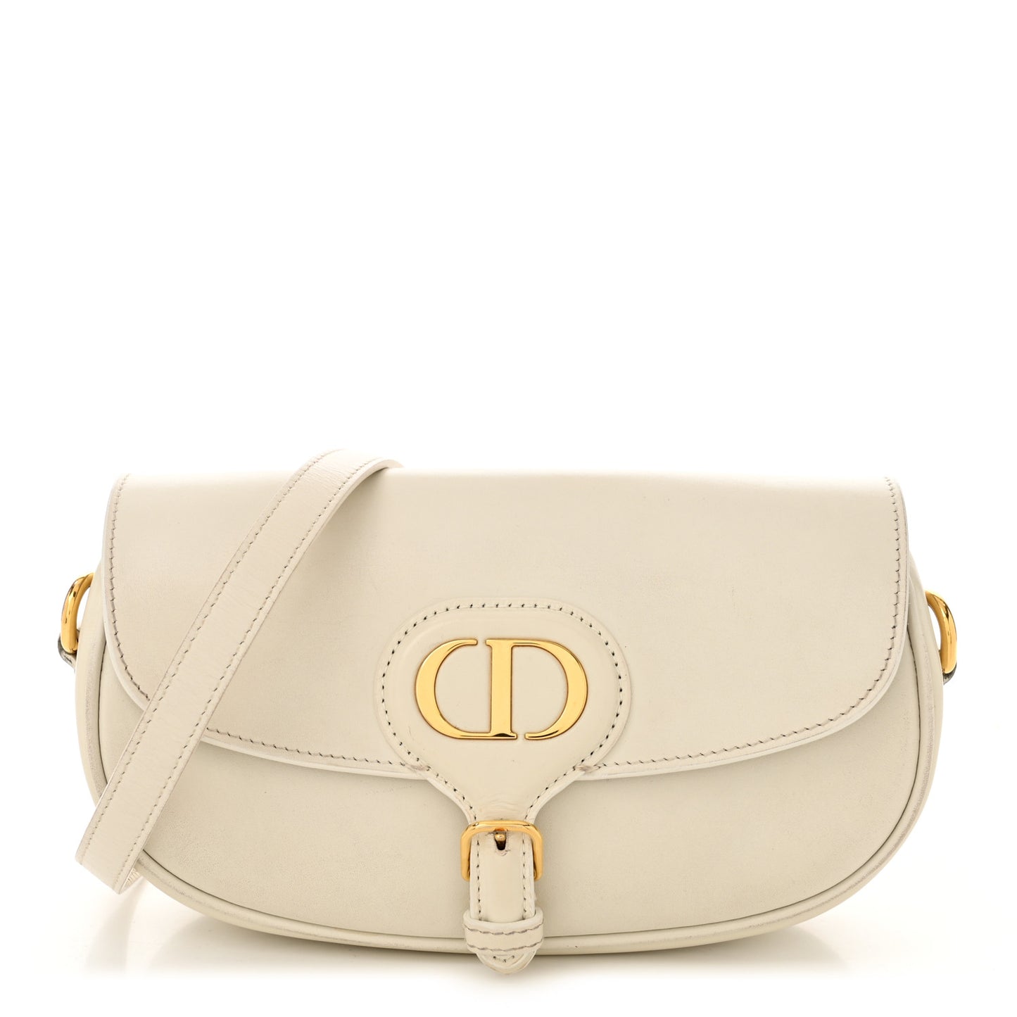 Box Calfskin East West Bobby Bag Latte