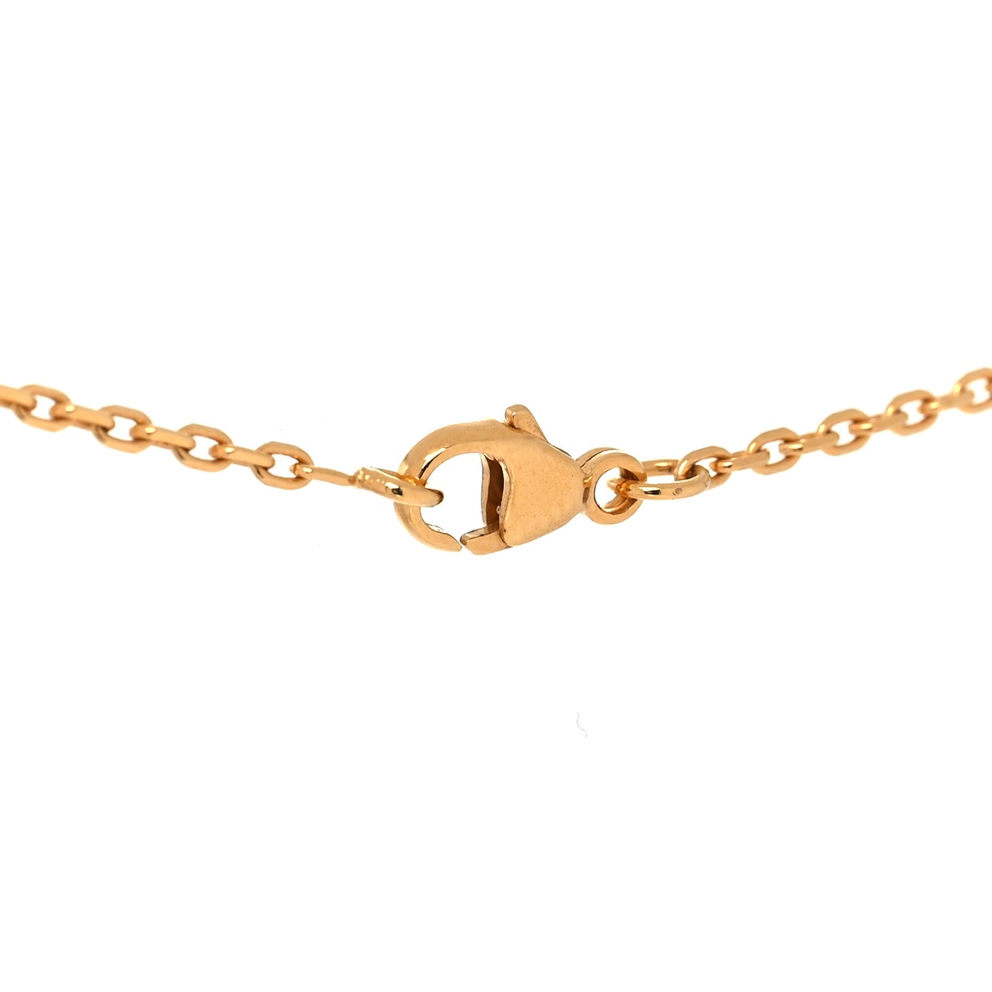 Lacquered Gold Mini Pop H Pendant Necklace Malachite